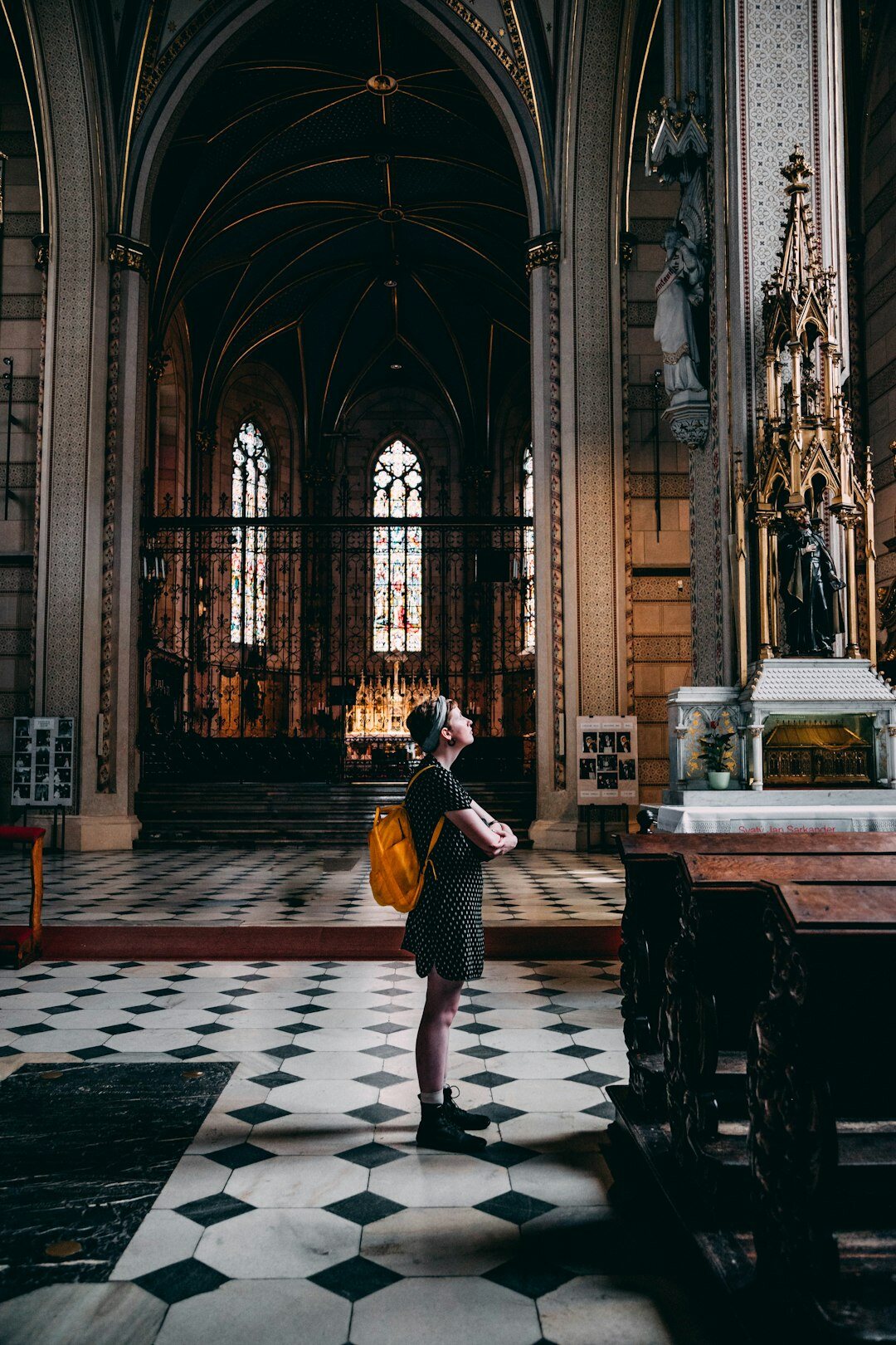 Portrait of an experienced Czech female event director