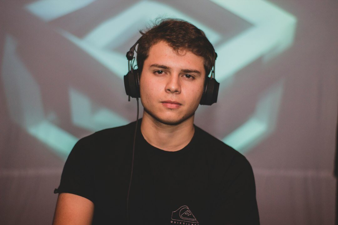 Portrait of a young Czech male conference host in smart casual attire